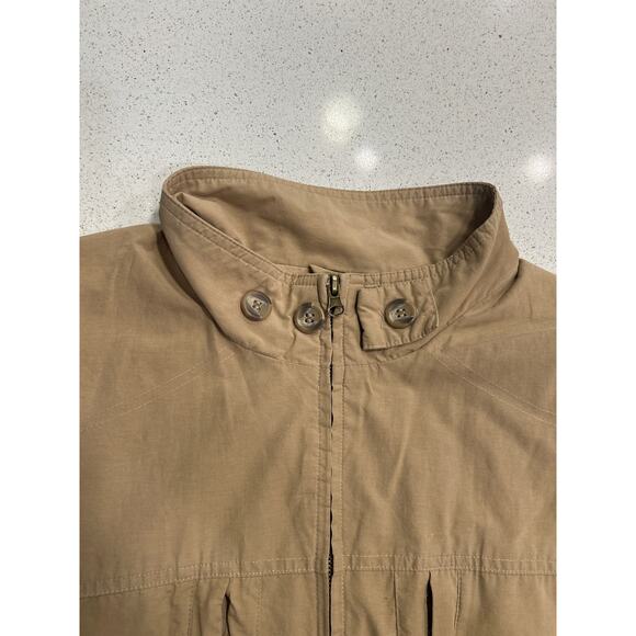 RUFF HEWN sleeveless zip up tan camping fishing hunting vest 5 pocket size XL - Picture 4 of 8